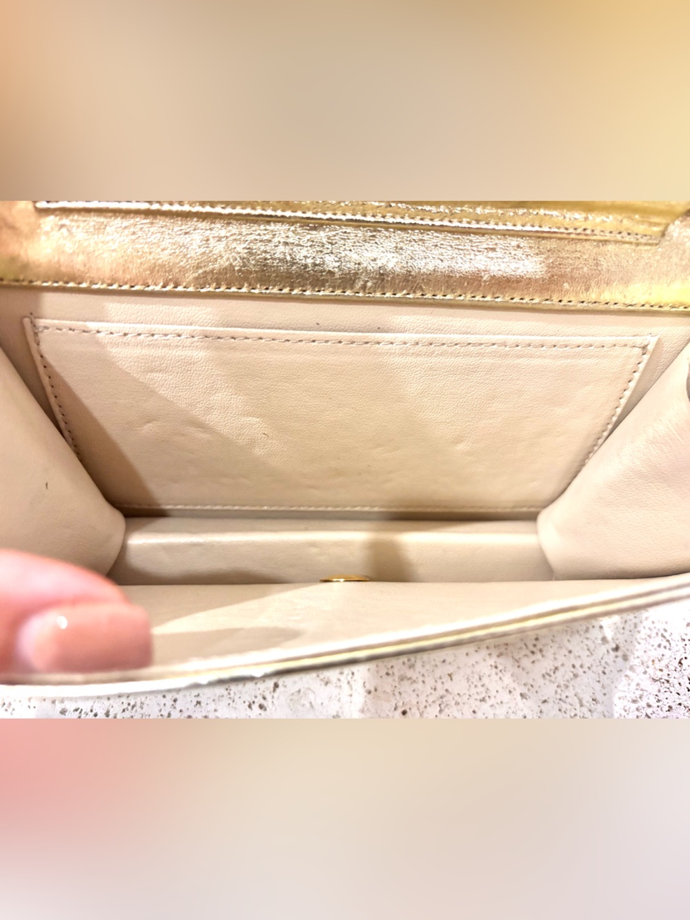 Authentic CHANEL vintage classic single flap 24k gold hardware - Picture 14 of 14